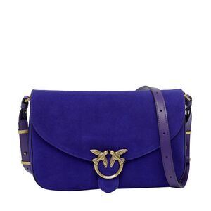 Pinko Women Suede Love Classic Satchel Bag